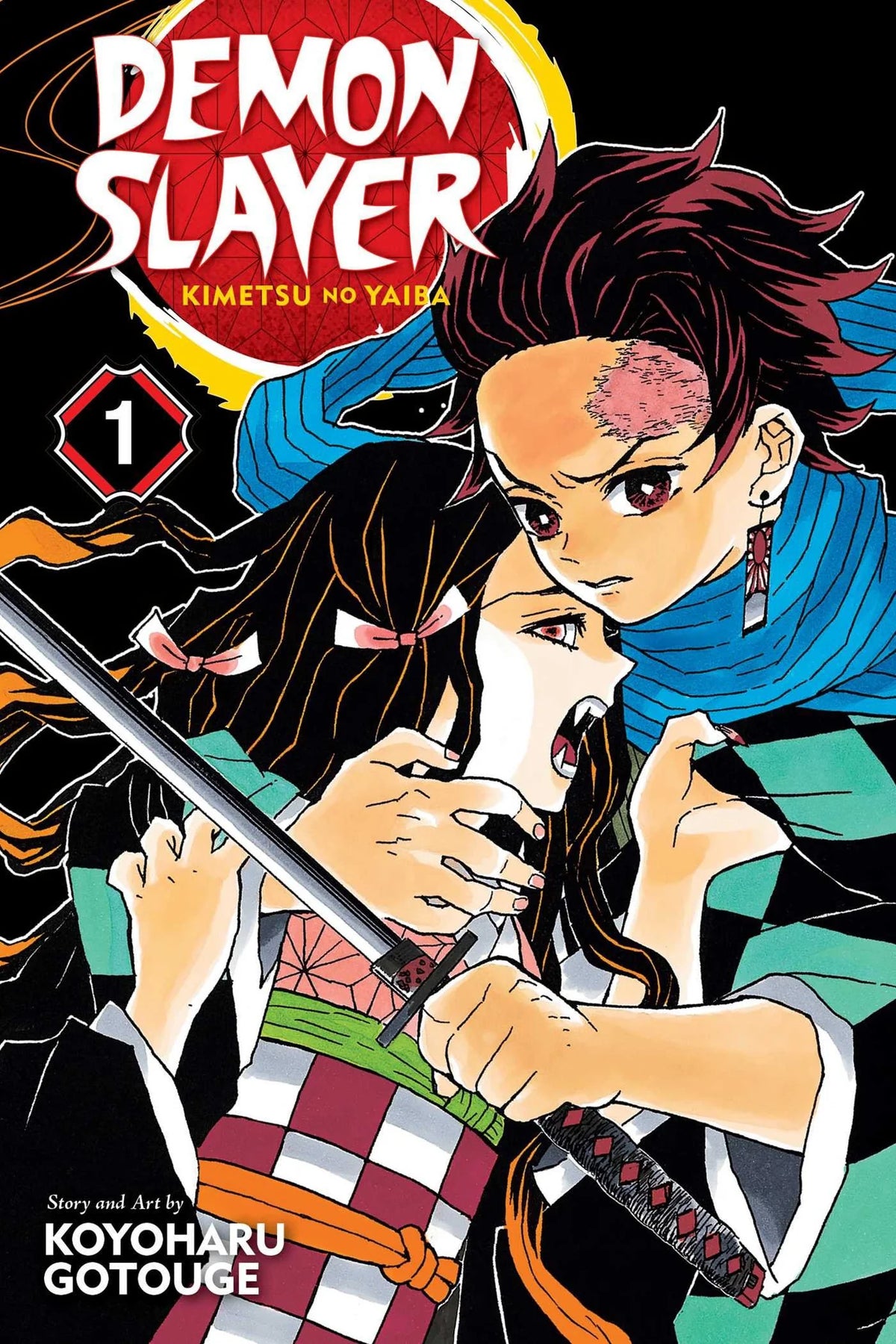 Demon Slayer: Kimetsu no Yaiba.  Manga