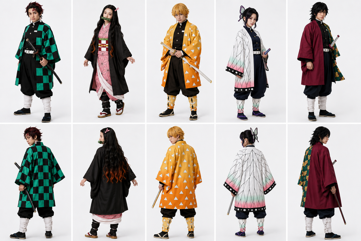 Demon Slayer Kimono - رداء تانجرو