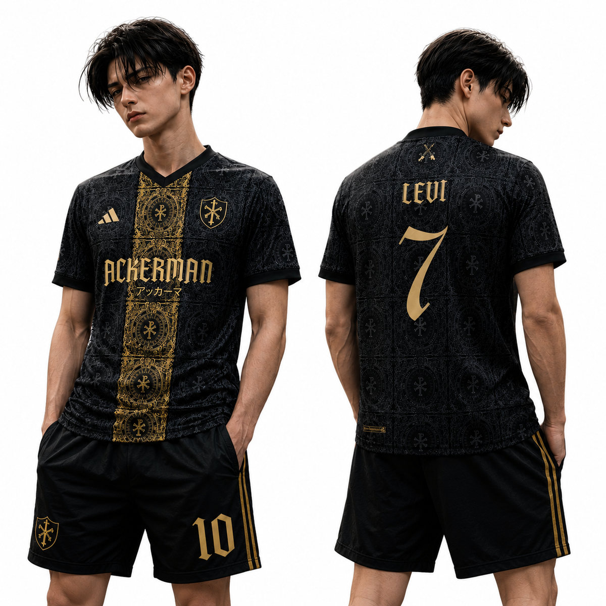 Levi attack on titan t-shirt