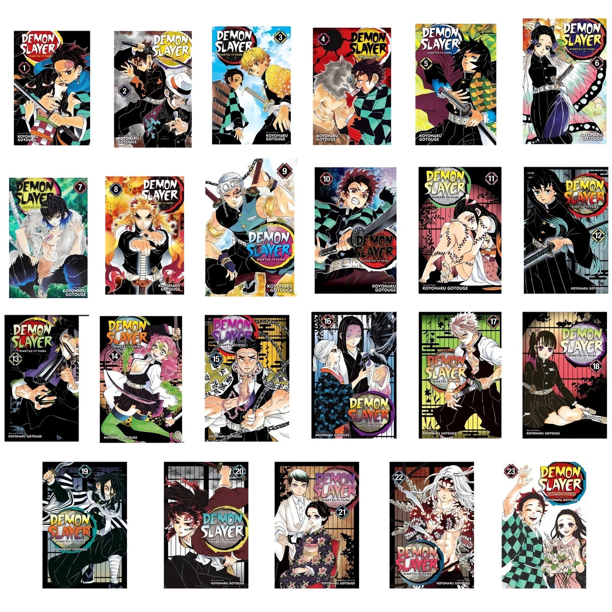 Demon Slayer: Kimetsu no Yaiba.  Manga